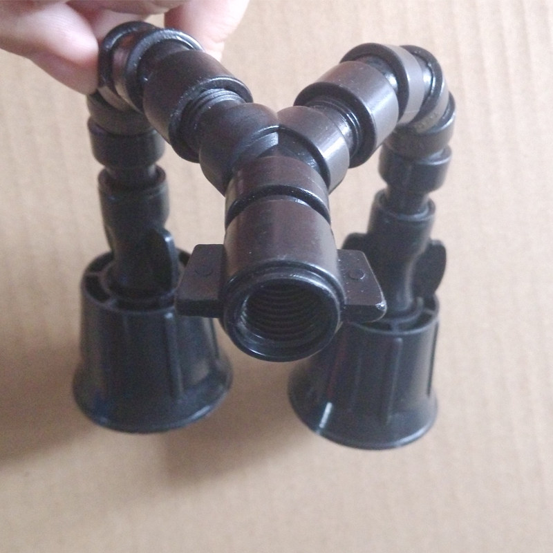 Agricultural manual electric sprayer nozzle sprayer with no dead angle