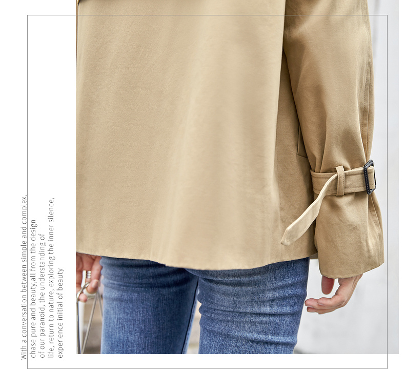 Trench pour femme en Coton - Ref 3228241 Image 35