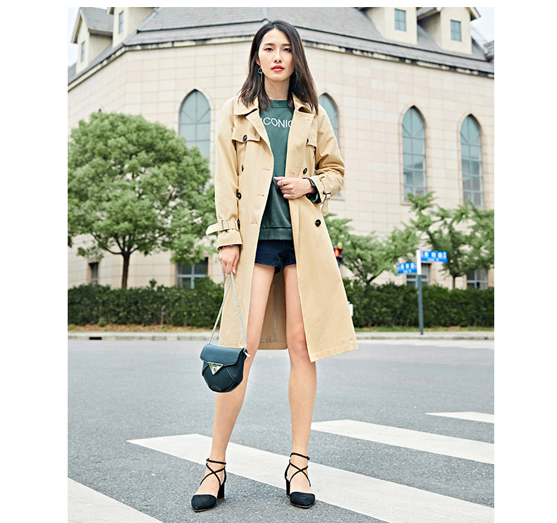 Trench pour femme en Coton - Ref 3225638 Image 28