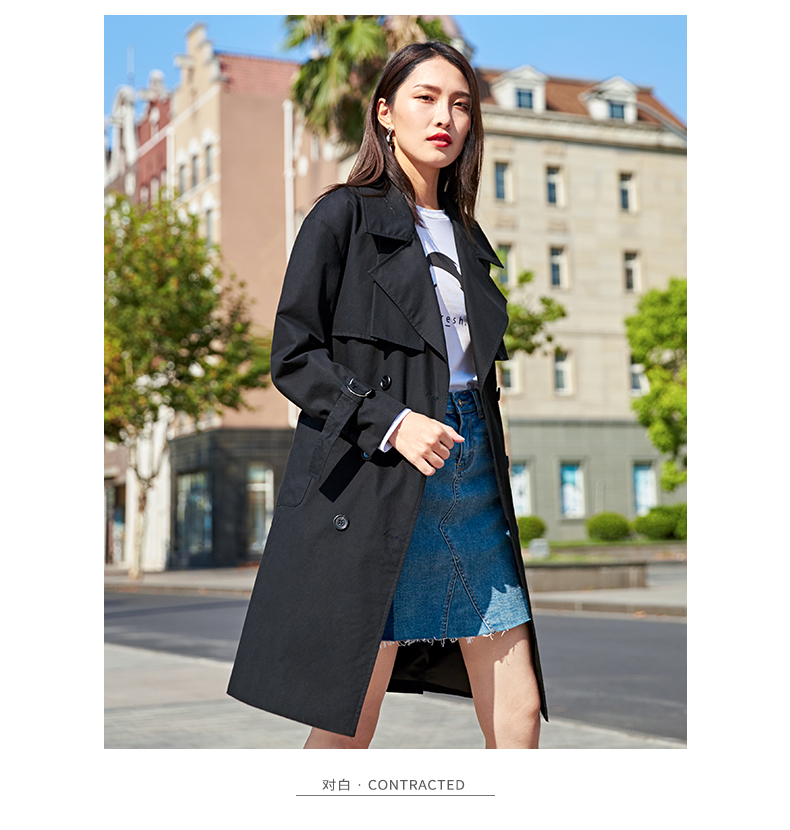 Trench pour femme en Coton - Ref 3226456 Image 24