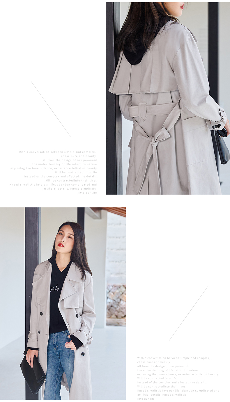 Trench pour femme en Coton - Ref 3226456 Image 29