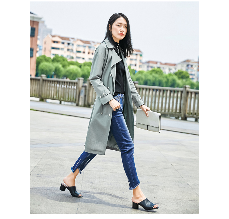 Trench pour femme en Coton - Ref 3226675 Image 25