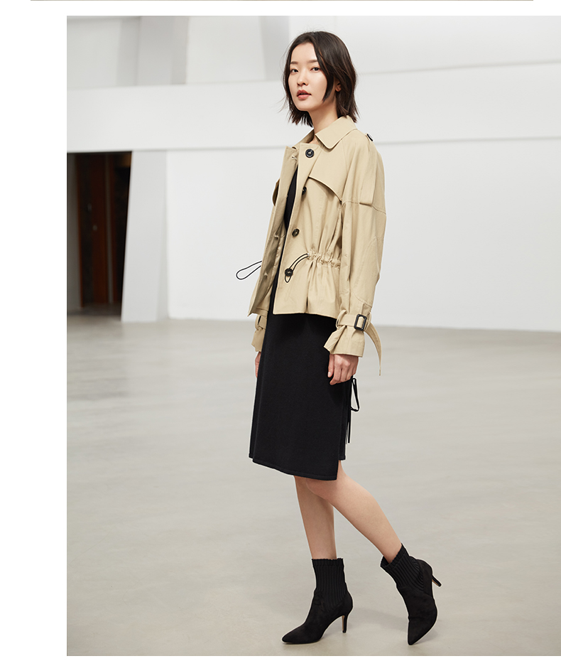 Trench pour femme en Coton - Ref 3228020 Image 10