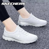 Skechers, белые дышащая обувь, зимние беговые кроссовки