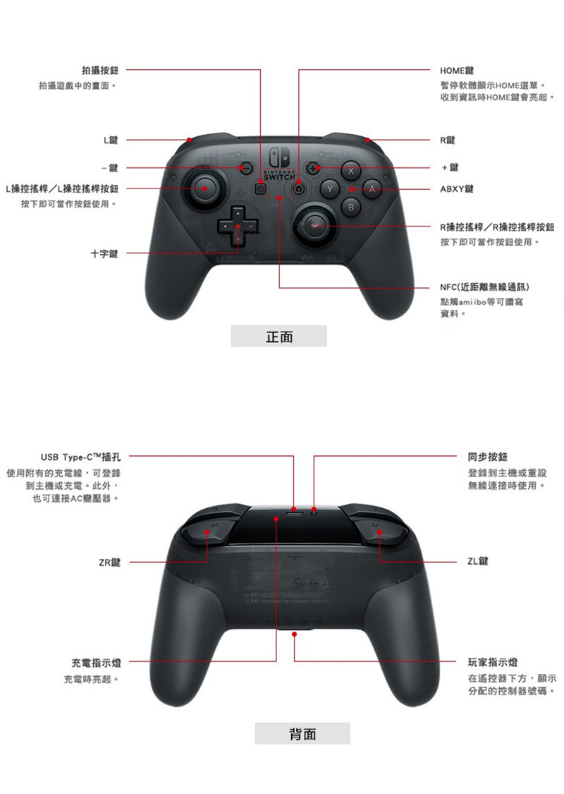 Nintendo gốc HORI giá trị tốt Chuyển đổi NS PRO xử lý Lưỡi dao độ khác nhau Jet hỗn loạn lớn - Người điều khiển trò chơi tay cầm chơi fifa online 4