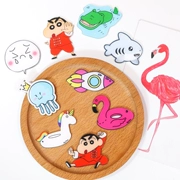 Phim hoạt hình Hàn Quốc Dễ thương Nữ sinh viên Túi trang trí Acrylic Nhựa Pin Badge Trâm Trâm Badge