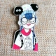 Trâm cài phim hoạt hình Hàn Quốc pin khóa acrylic dễ thương huy hiệu trâm mềm Em gái thủy triều chị em phụ kiện huy chương nữ cài áo nữ