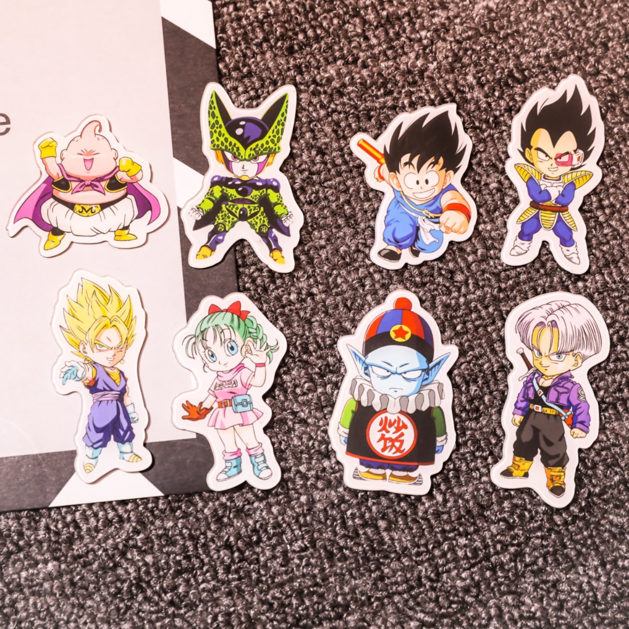 Dễ thương phim hoạt hình rồng bóng acrylic trâm Wukong huy hiệu anime pin trâm phù hiệu túi trang trí phụ kiện cài áo vest nữ
