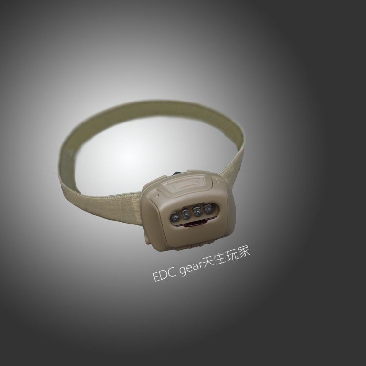 Black hole B section Civil version Outdoor Headlights Tactical military fans equipped with AAA7 Number of batteries long-lasting sequel