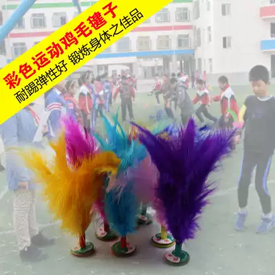 Shuttlecock adult children's fitness training competition special flower shuttlecock resistance to kick feather chicken feather key students