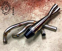 American imported Harley modified DS style high-end SawickiSpeed cruise M8 soft tail 2-1 exhaust