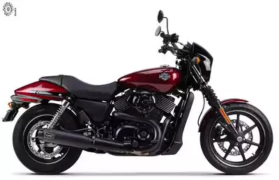 Spot Harley street750 rod modified exhaust pipe TBR brother tail section