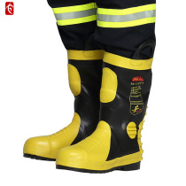 Hongxing 02 fire protection boots fire protection boots steel bag head cotton lining fire shoes