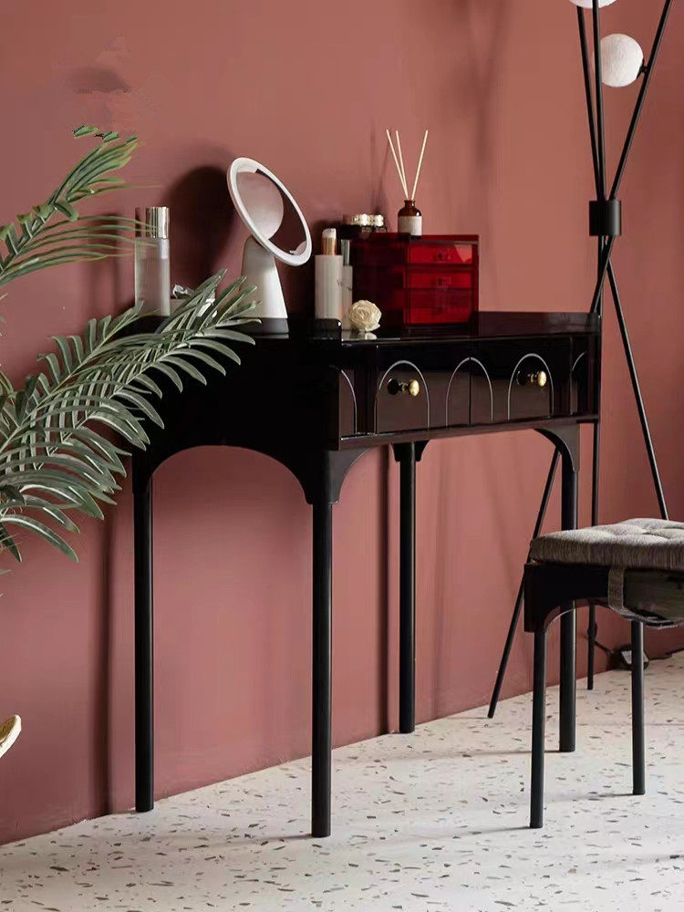 Willy-style Light Lavish Dresser's Extremely Simple Net Red Ins Small Makeup Dresser Table Wind Makeup Desk Bedroom Modern Minima-Taobao