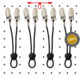 Practical multi-function fixing elastic clip drawstring adjustment elastic tent sheet buckle sofa cushion quilt anti-slip clip