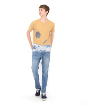 Fange foreign trade Japanese tide brand G family mens universe diving print casual quick-drying short-sleeved top T-shirt