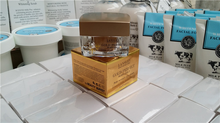 Đích thực Thái BB Vẻ Đẹp Tự Chọn Lansley Vàng Nguyên Chất Chống Nhăn Chăm Sóc Mắt Kem Mắt mặt nạ mắt collagen