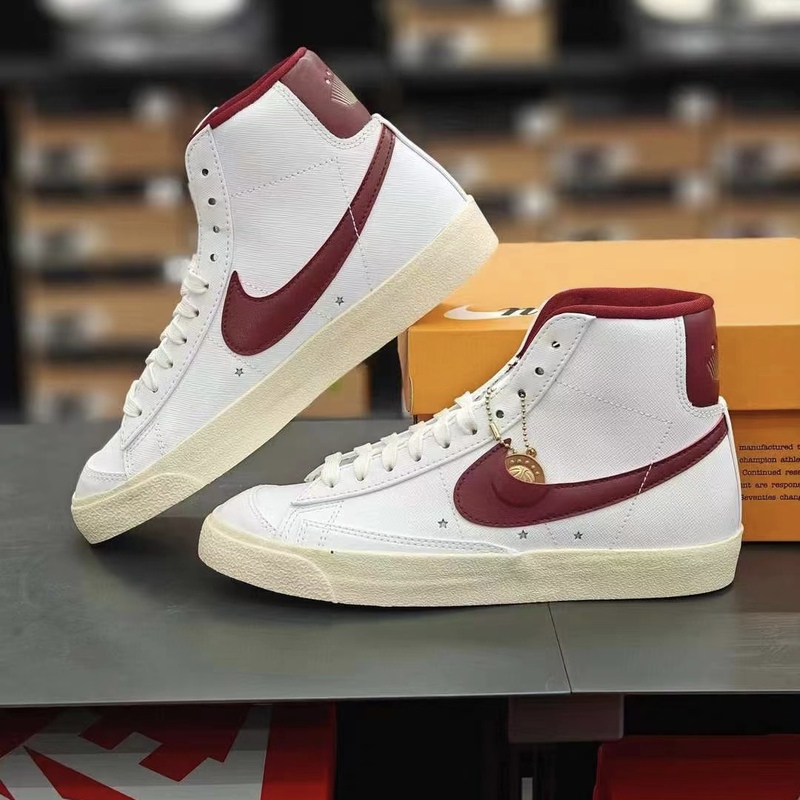 Nike/Nike Blazer Mid77 Trailblazer High-Top Retro Sneakers Sports Casual Shoes Dv7003-100