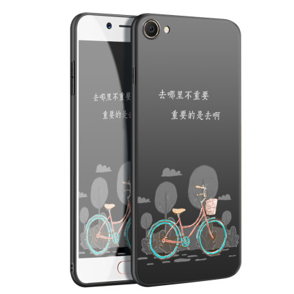 小笨鱼 oppor9s手机壳女款硅胶全包防摔个性创