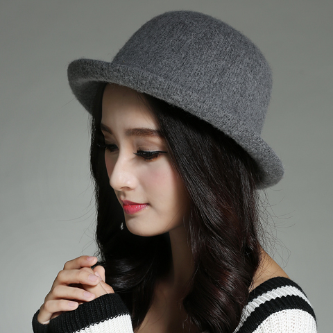 Chapeau pour femme en Melange de laine - Ref 3234464 Image 4