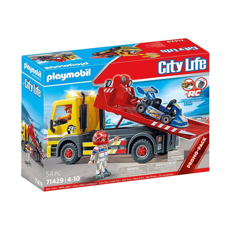 [Remote Control Optional] Playmobil World 71429 Towing Service Boy's Toy Birthday Gift