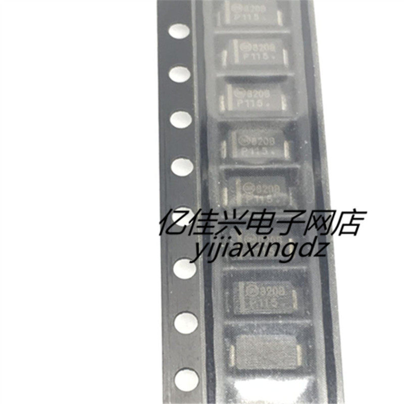 SMD voltage regulator diode 1SMA5920BT3G screen printing 820B 6 2V 1 5W new ON spot