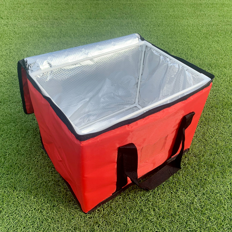 Large-capacity thick insulation bag Oxford cloth food grade aluminum film picnic with rice bag portable cake takeaway meal delivery bag
