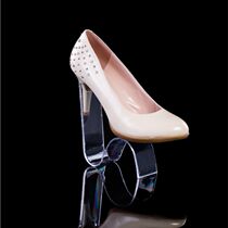 Plastic hanging frame h-shaped frame single S frame womens shoe rack Shoe rack factory direct sales plastic shoe holder shoe rack