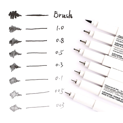 Оригинальный импорт Японии Marvy Uchida Mika 4600 Stitch Pipe Comic Draw