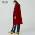 TDEB2020 mùa xuân mới của phụ nữ áo khoác cashmere hai mặt dày giữa thời trang áo khoác len phổ biến - Trung bình và dài Coat Trung bình và dài Coat