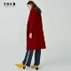 TDEB2020 mùa xuân mới của phụ nữ áo khoác cashmere hai mặt dày giữa thời trang áo khoác len phổ biến - Trung bình và dài Coat