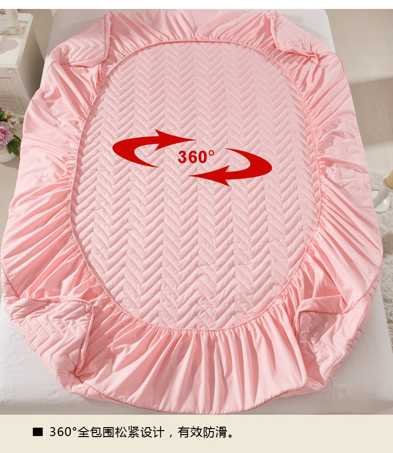 Simmons có thể giặt được bảo vệ giường đơn mảnh 1,5m nệm chống trượt mền bông trải giường mỏng trải giường 1,8 m Ga chun chần Everon