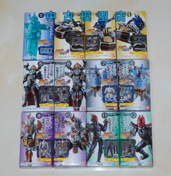Новый оригинальный BANDAI Kamen Rider Sacred Blade Pretending BOOK 8 9 10 Box Eggs
