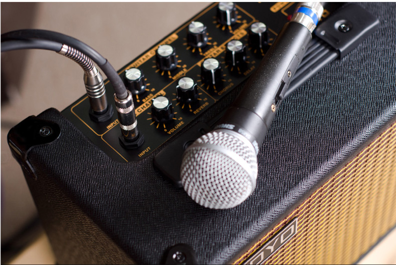 Loa chơi guitar dân gian JOYO AC20AC40 có thể được kết nối với micro âm thanh guitar gỗ gỗ có hiệu lực - Loa loa loa jbl clip 3