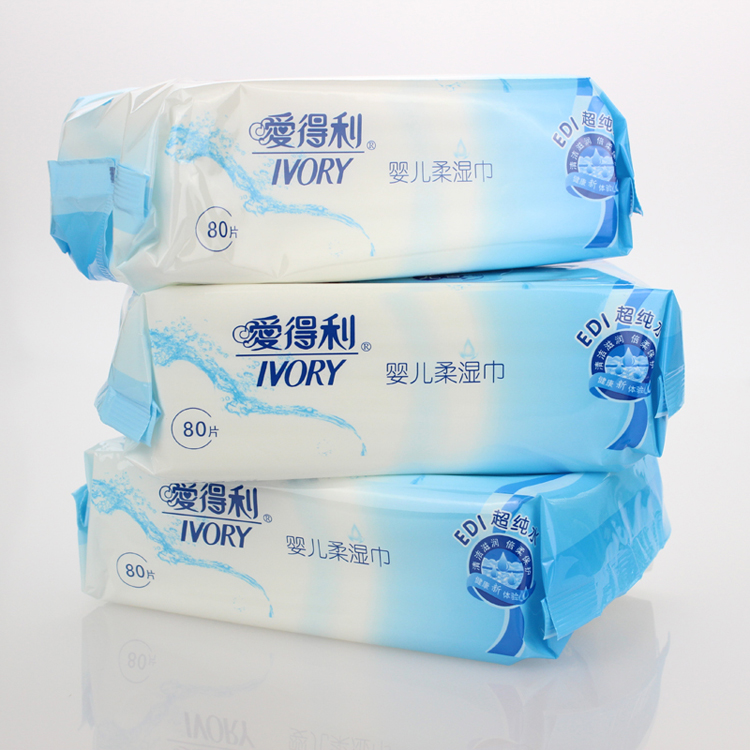 480 miếng khăn ướt tình yêu, hai bộ 6 gói, khăn lau trẻ em, khăn ướt, đồ sơ sinh, khăn giấy ướt agi