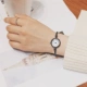 Vòng đeo tay cổ điển mở đồng hồ nữ sinh viên Hàn Quốc của xu hướng đơn giản ulzzang nhỏ thắt lưng phong cách retro - Vòng đeo tay Cuff