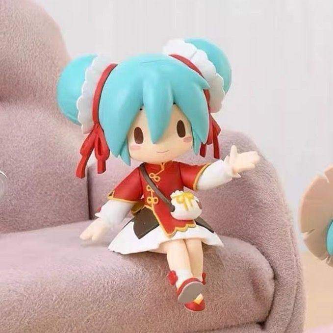 Little Sitting Series Chumei Future Vol1 Puffy Eyes Noodle Press Q-Version Domestic High-Quality Two-Dimensional Figurine