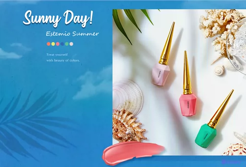 Корейский высокий -подлинный серия гвоздя масло эстерио.