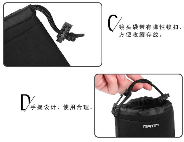 Fuji Canon Nikon Pentax Sony Panasonic Micro SLR túi ống kính máy ảnh / thùng bìa bảo vệ ống kính - Phụ kiện máy ảnh kỹ thuật số túi máy ảnh national geographic