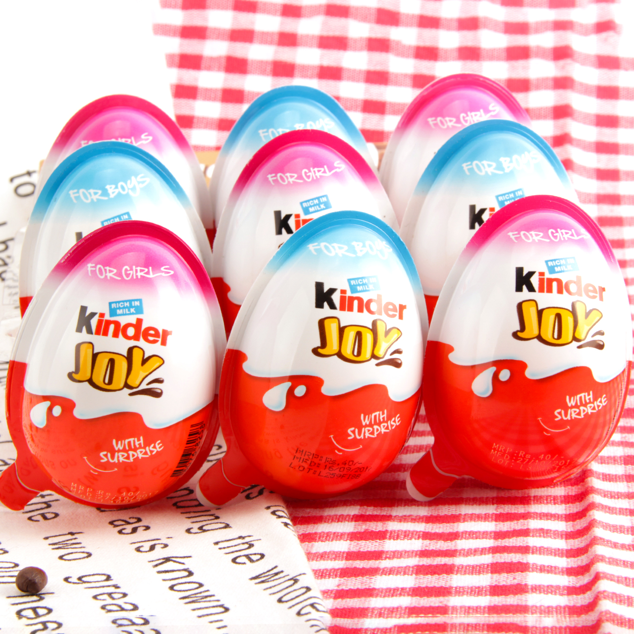 Bodybuilding Chic Anecdogan Girl's Version Snacks Imported Chocolate 12 Kanda Toys Children Zero Birthday Presents