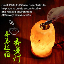 Aromatherapy Essential oil diffuser stone Indoor home bedroom night light Incense help sleep calm diy aromatherapy salt lamp fragrance