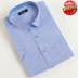 Quần áo mùa hè nam chính hãng áo sơ mi ngắn tay trung niên nam cotton miễn phí thoáng khí kẻ sọc cao cấp - Áo quần âu áo sơ mi Áo