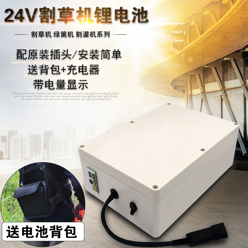 24V20AH36V Lawn mower tea picking machine Water pump Dining room robot Elderly adult skateboard wheel chair Lithium battery