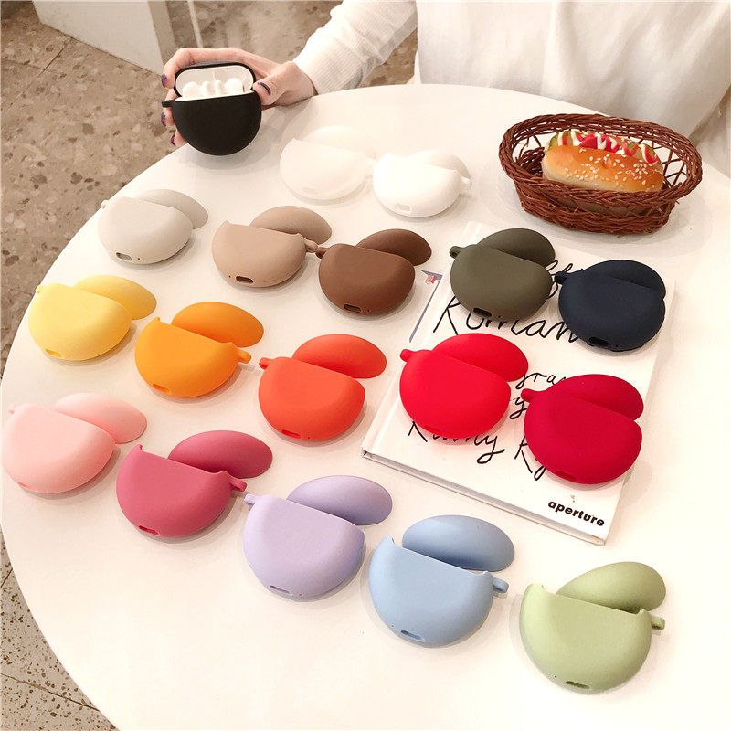 Huawei freebuds3 protective sleeve solid color liquid silicone wireless bluetooth earphone shell suitable for feebuds3 generation