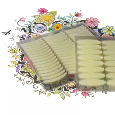 Super sticky breathable non-trace conventional transparent double eye patch invisible Big Eye durable waterproof sweat-proof Crescent double eyelid patch