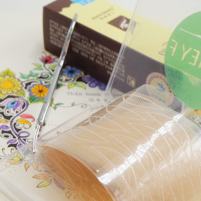 Hollowed-out double eyewear invisible lace mesh mesh web yarn complexion with large eyes glued with no reflective clothing Invisible Sticker-Taobao