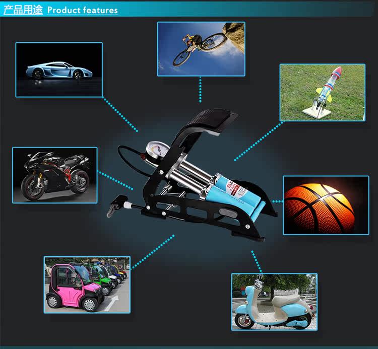 Pompe à vélo - Ref 2389808 Image 5