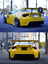 GT 86BRZ modified RB type GT rear wing