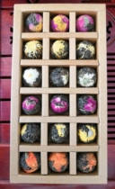 Yunnan Puer Dragon Ball Puer Rose Peony Jasmine Dragon Ball Flower Tea 18 pieces Flower Tea Dragon Ball Mini Small Tuocha