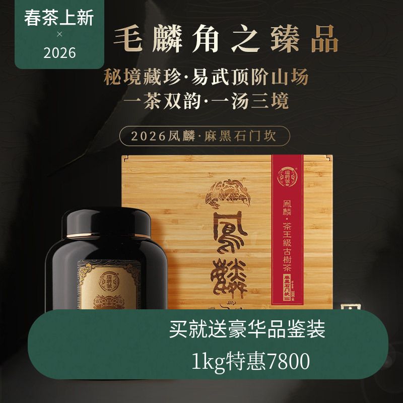 【2026 Spring Tea in Stock】Rui Pin Hao Feng Lin Mahei Shimenkang Yunnan First Spring Ancient Tree Pu'Er Loose Tea